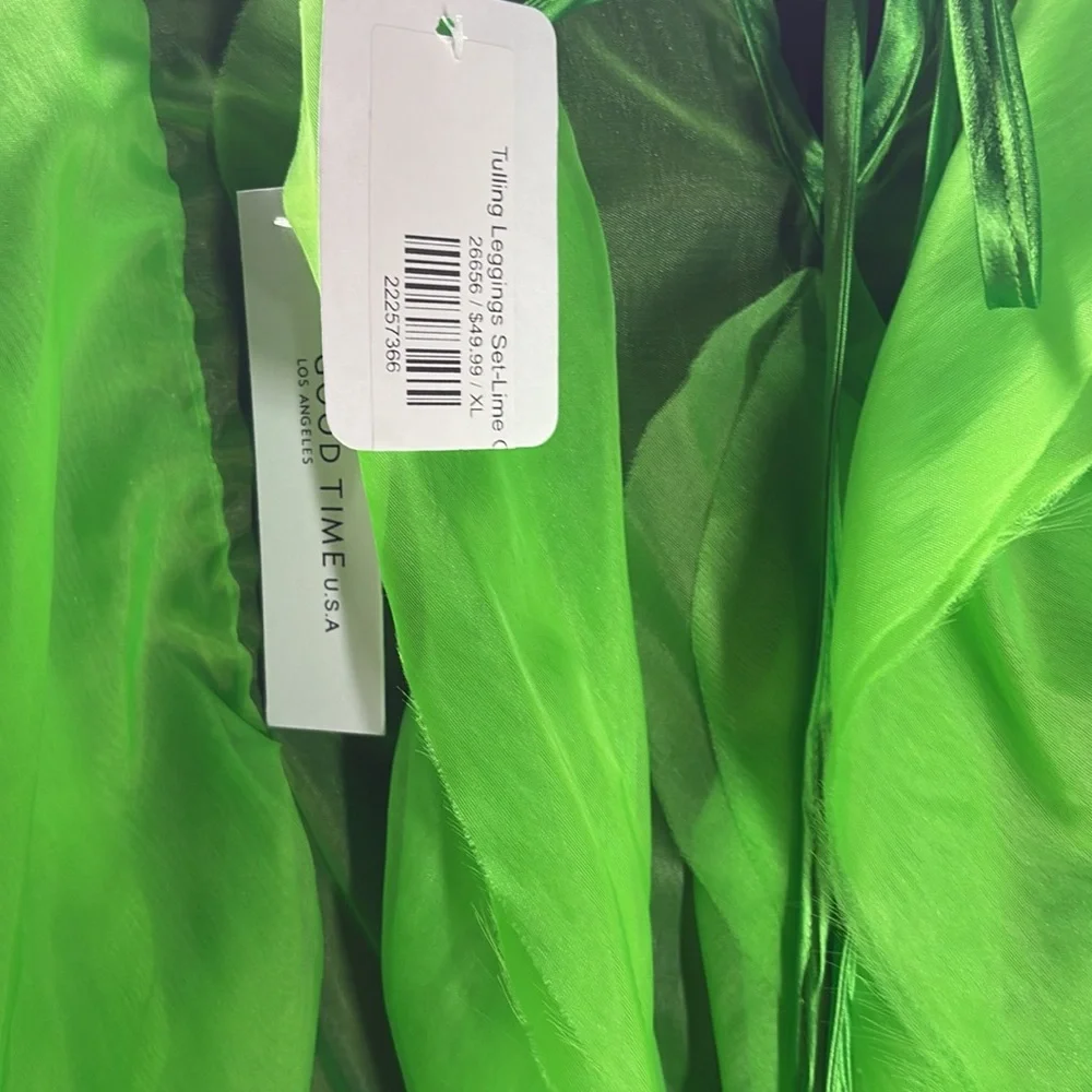 Vibrant Green Jumpsuit - Picture 4 of 13
